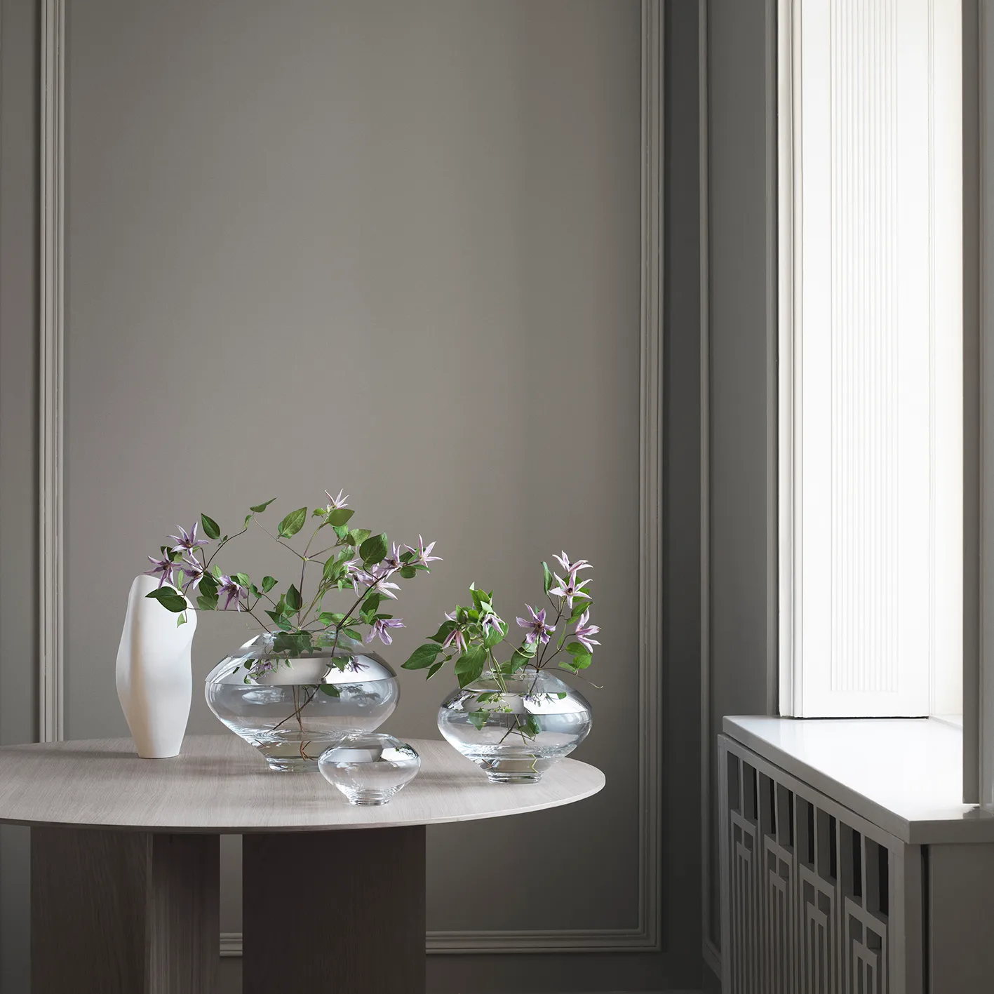Vaso rotondo Duo , piccolo Georg Jensen