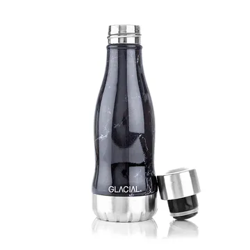 Bottiglia Glacial 280 ml - Black marble - Glacial