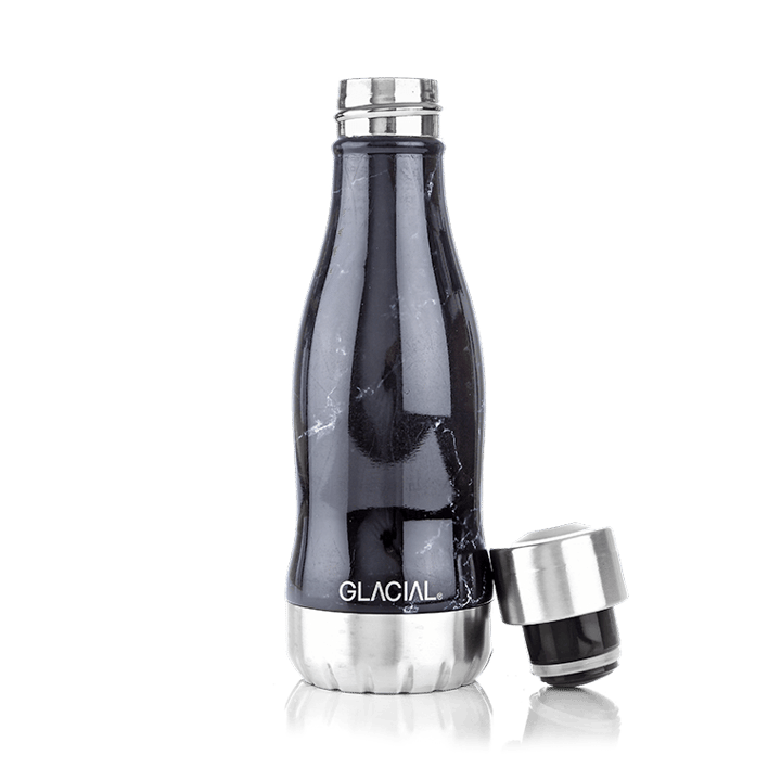 Bottiglia Glacial 280 ml - Black marble - Glacial