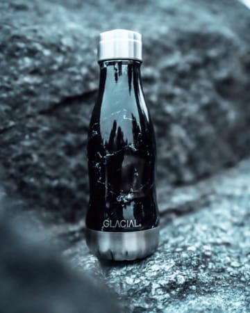 Bottiglia Glacial 280 ml - Black marble - Glacial