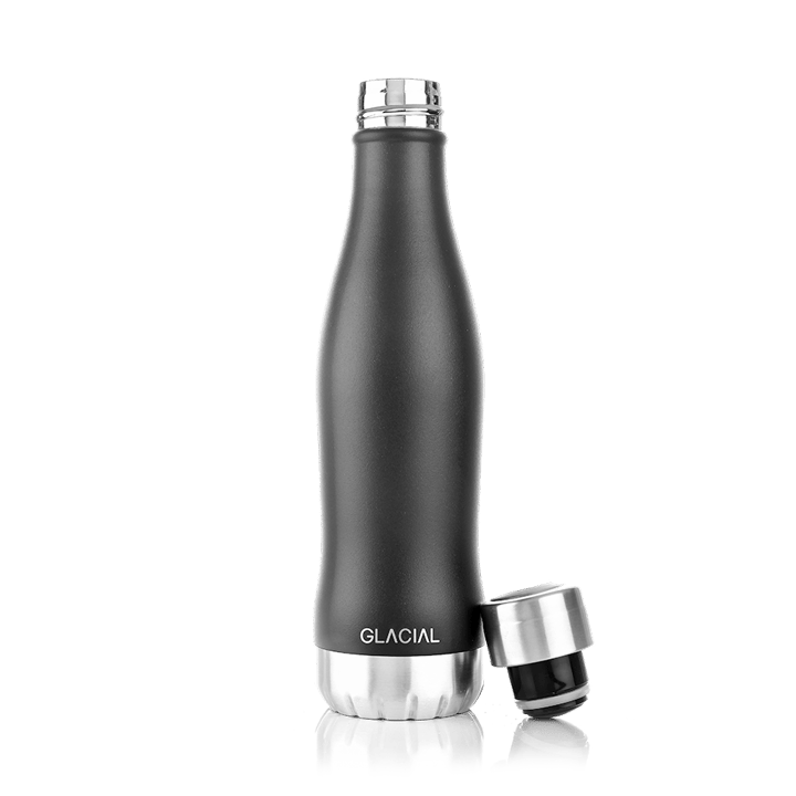 Bottiglia Glacial 400 ml - Matte black - Glacial