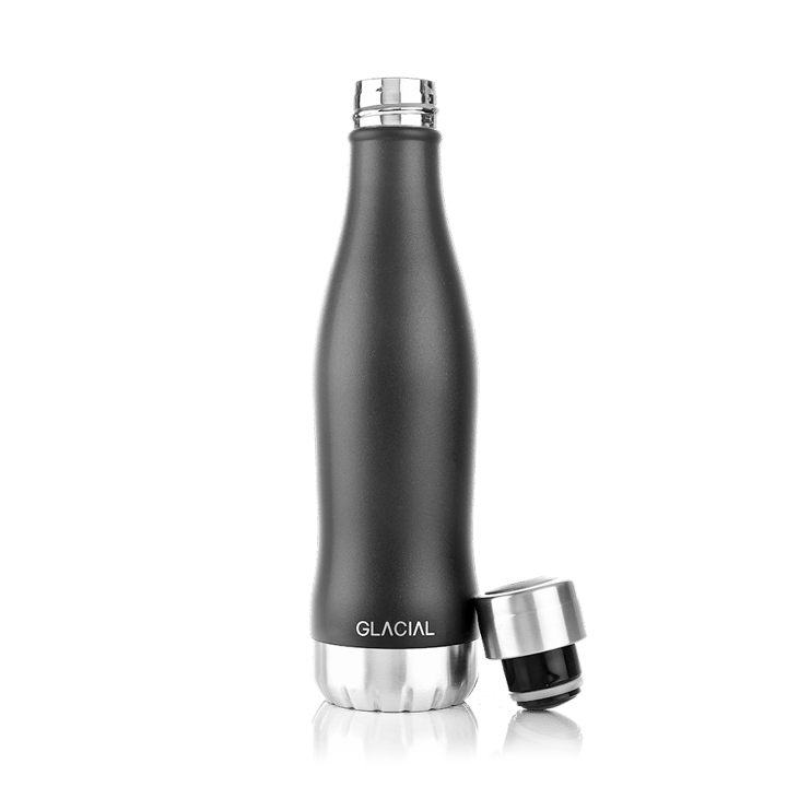 Bottiglia Glacial 400 ml - Matte black - Glacial