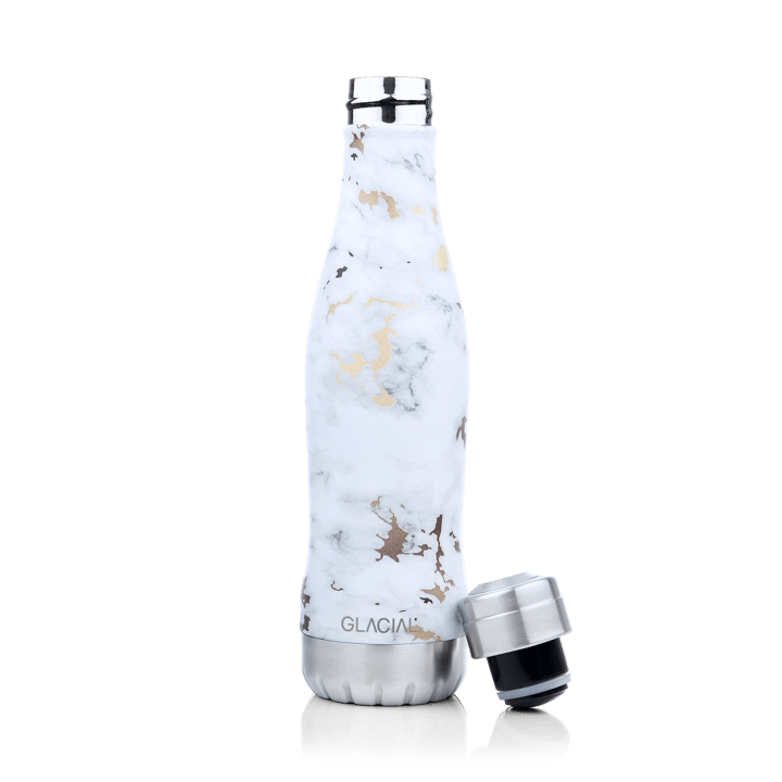 Bottiglia Glacial 400 ml - White golden marble - Glacial