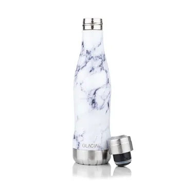 Bottiglia Glacial 400 ml - White marble - Glacial