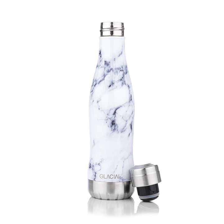 Bottiglia Glacial 400 ml - White marble - Glacial