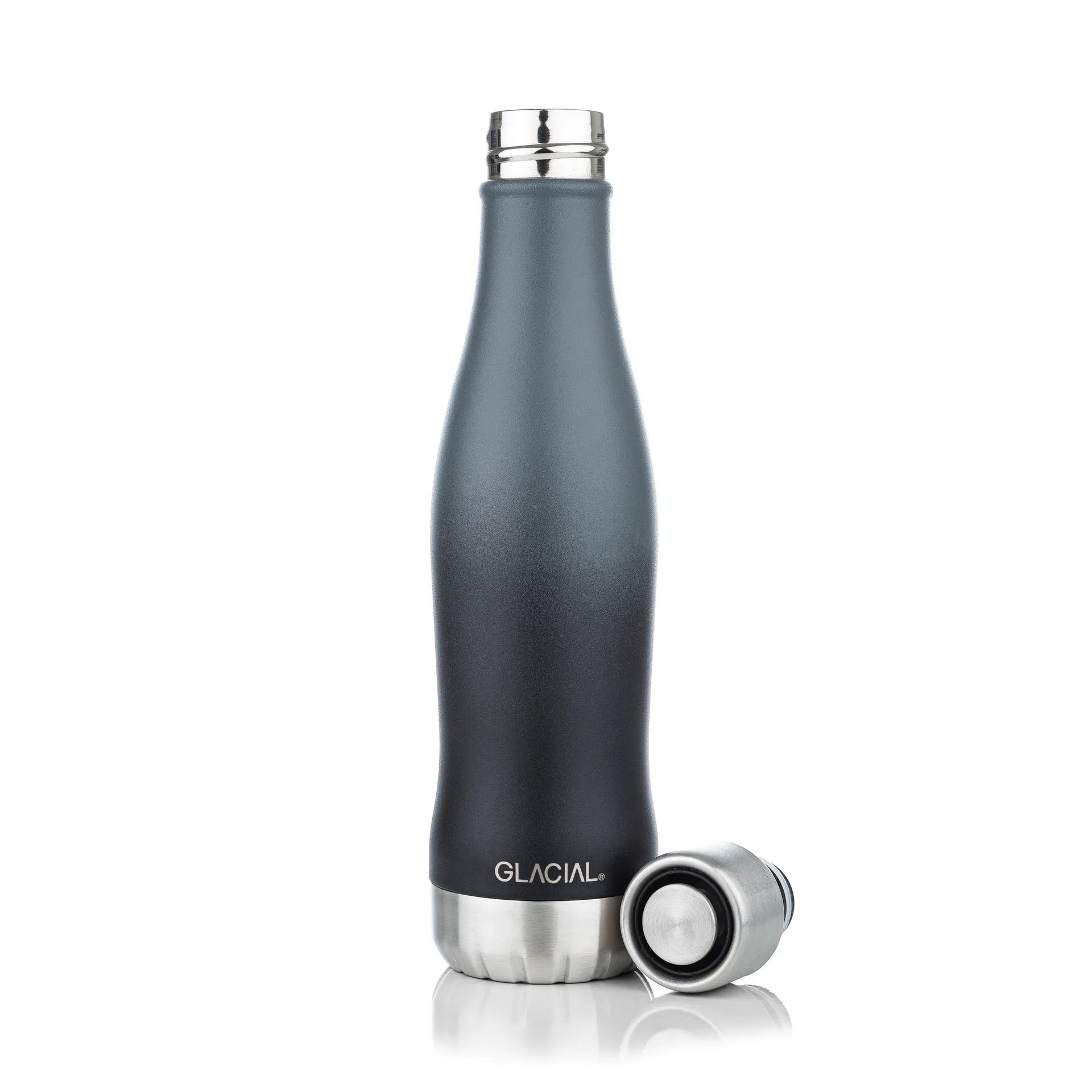 Bottiglia Glacial active 400 ml, Gray fade Glacial