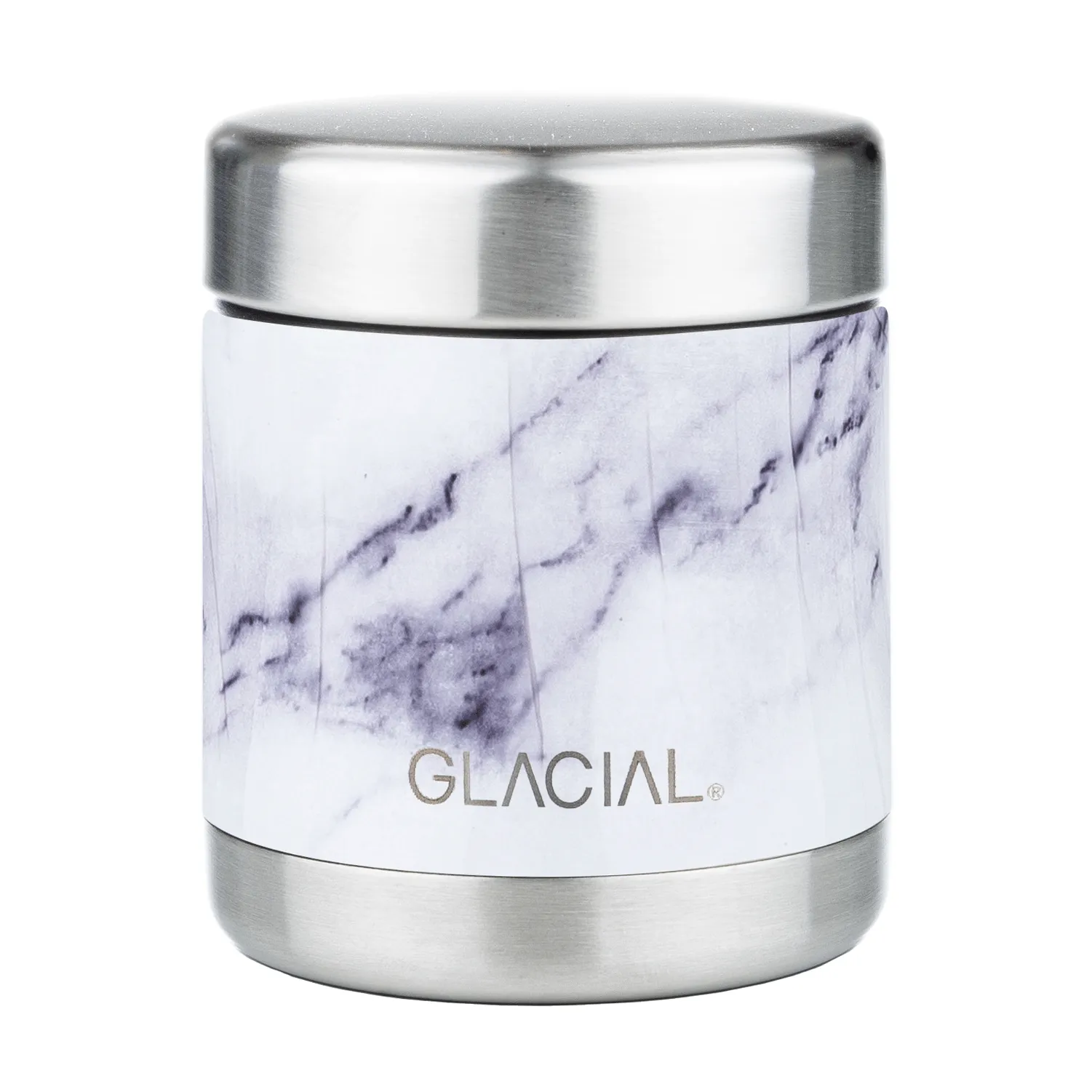 Contenitore termico per vivande Glacial 450 ml, White marble Glacial