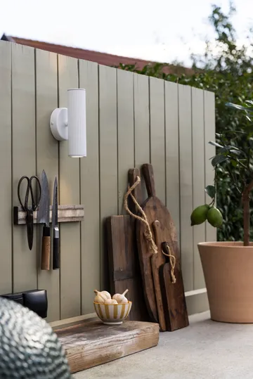 Applique da esterno per facciata Hubble up/down  - Bianco - Globen Lighting