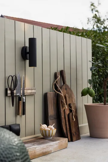 Applique da esterno per facciata Hubble up/down  - Nero - Globen Lighting