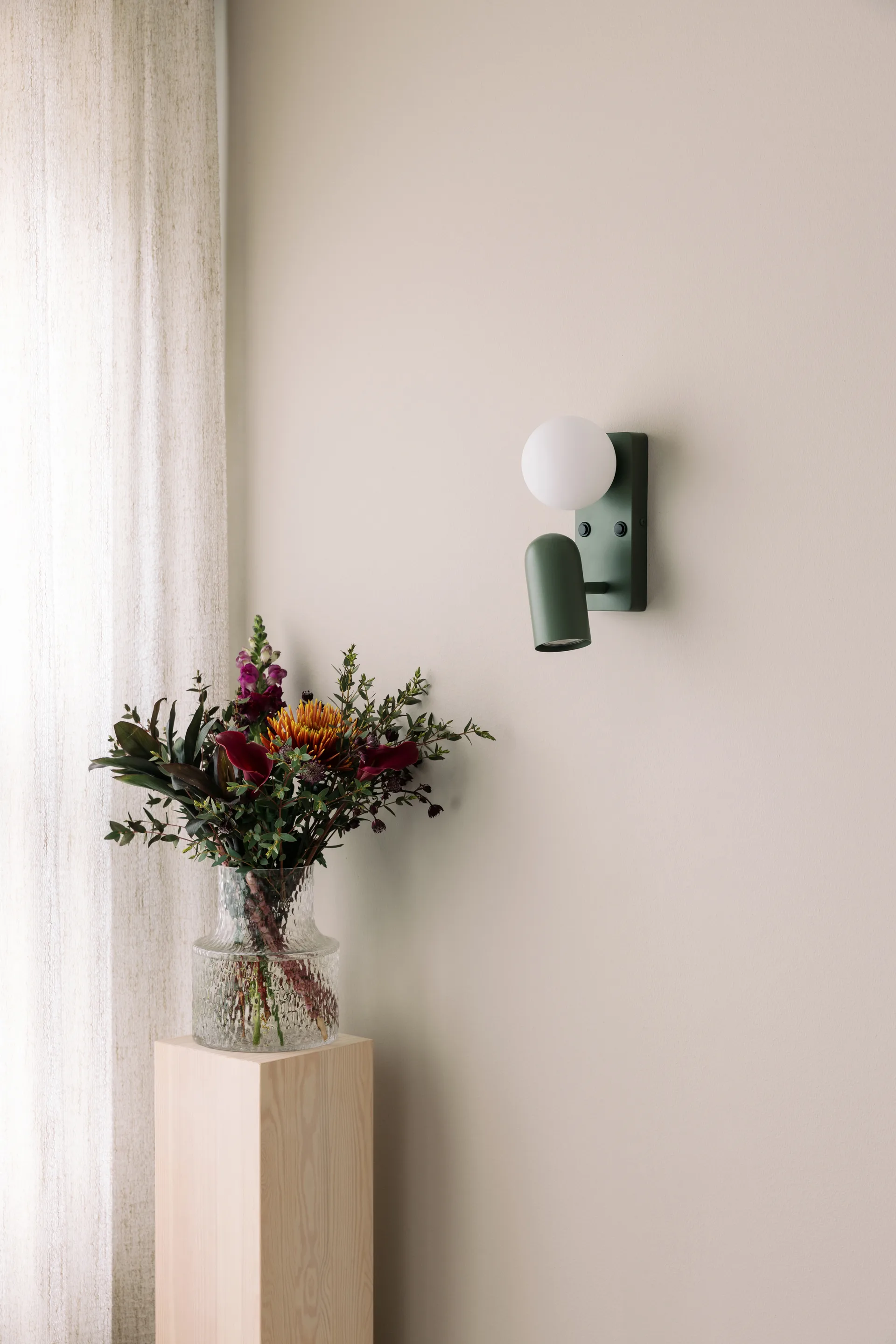 Applique Doppio , Verde Globen Lighting