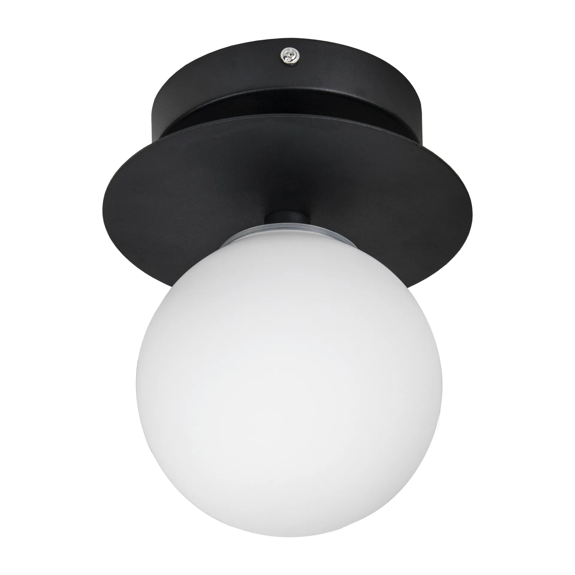 Applique IP44 Art Deco 24, Bianco, nero Globen Lighting