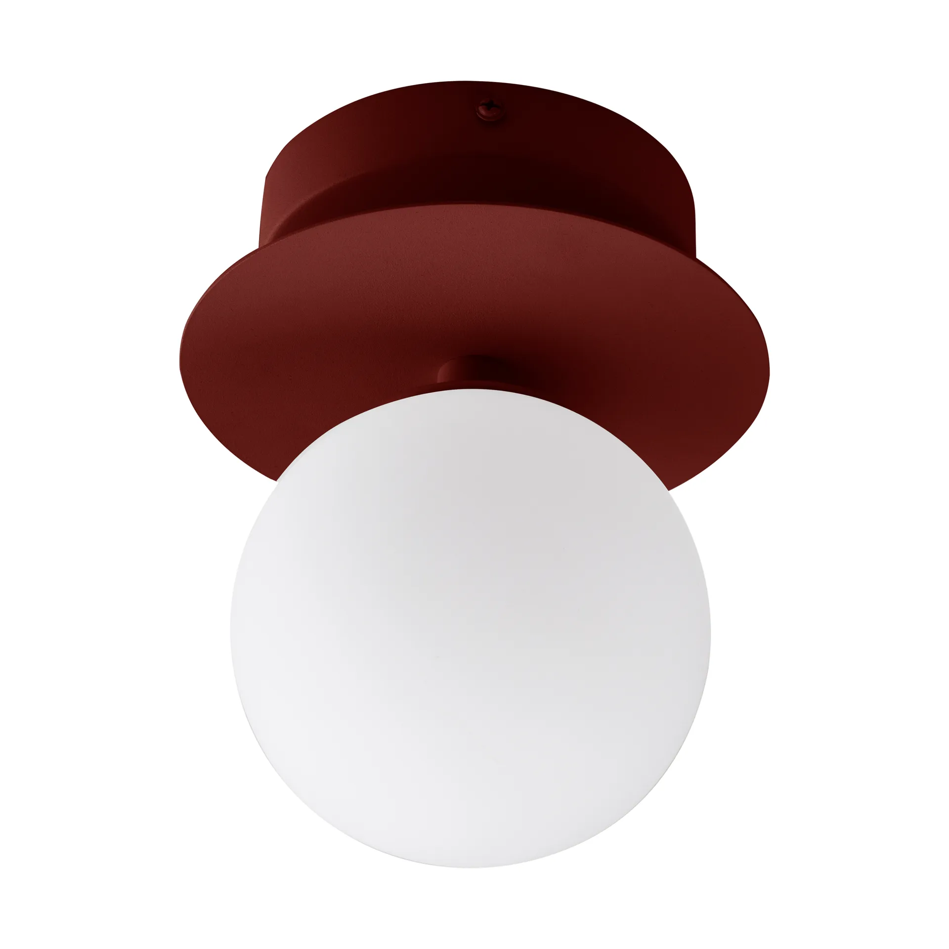 Art Deco applique, plafoniera, Rosso-bianco Globen Lighting