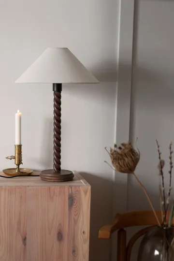 Base lampada Willow 38 cm - Noce - Globen Lighting