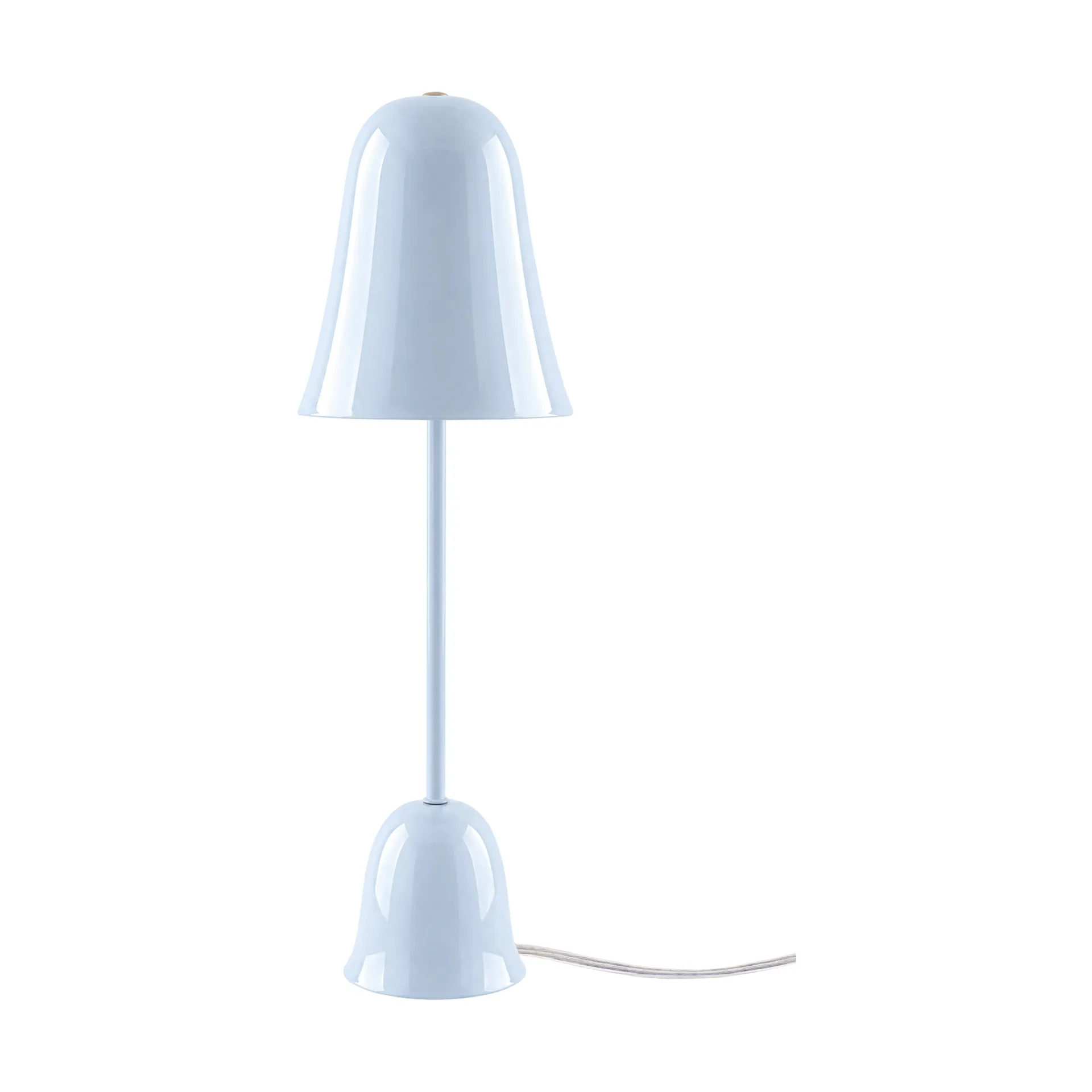 Blåklockan lampada da tavolo, Blu tenue (blu), Ø16xH50 cm Globen Lighting