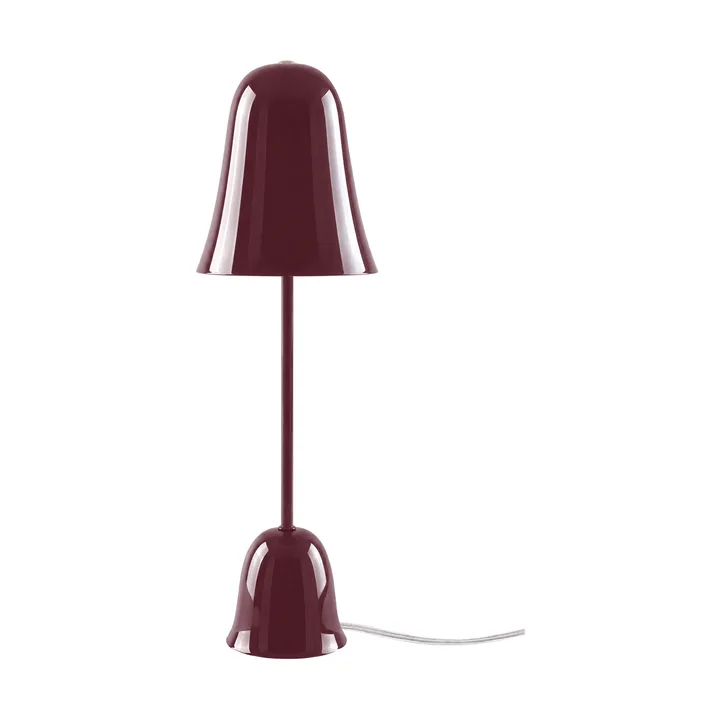 Blåklockan lampada da tavolo - Winröd (rosso), Ø16xH50 cm - Globen Lighting