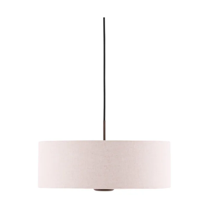 Bosco lampada a sospensione - Beige, rovere tinto scuro, Ø55 cm - Globen Lighting