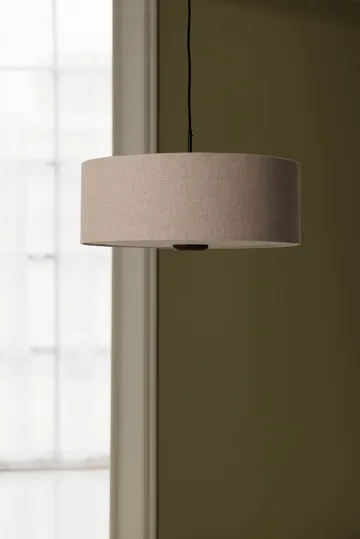 Bosco lampada a sospensione - Beige, rovere tinto scuro, Ø55 cm - Globen Lighting