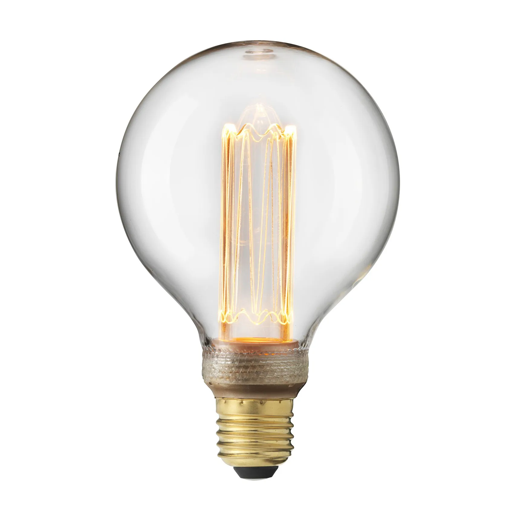 Filamento laser LED E27 dimmerabile, 9,5 cm, E27 Globen Lighting