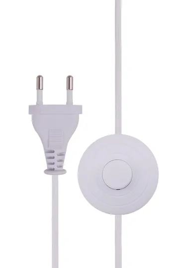 Florian lampada da pavimento - Bouclé bianco/beige, Ø30x80 cm - Globen Lighting