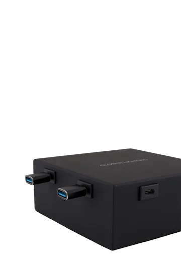 Globen Lighting hub di ricarica USB C - Nero, 8 adattatori - Globen Lighting