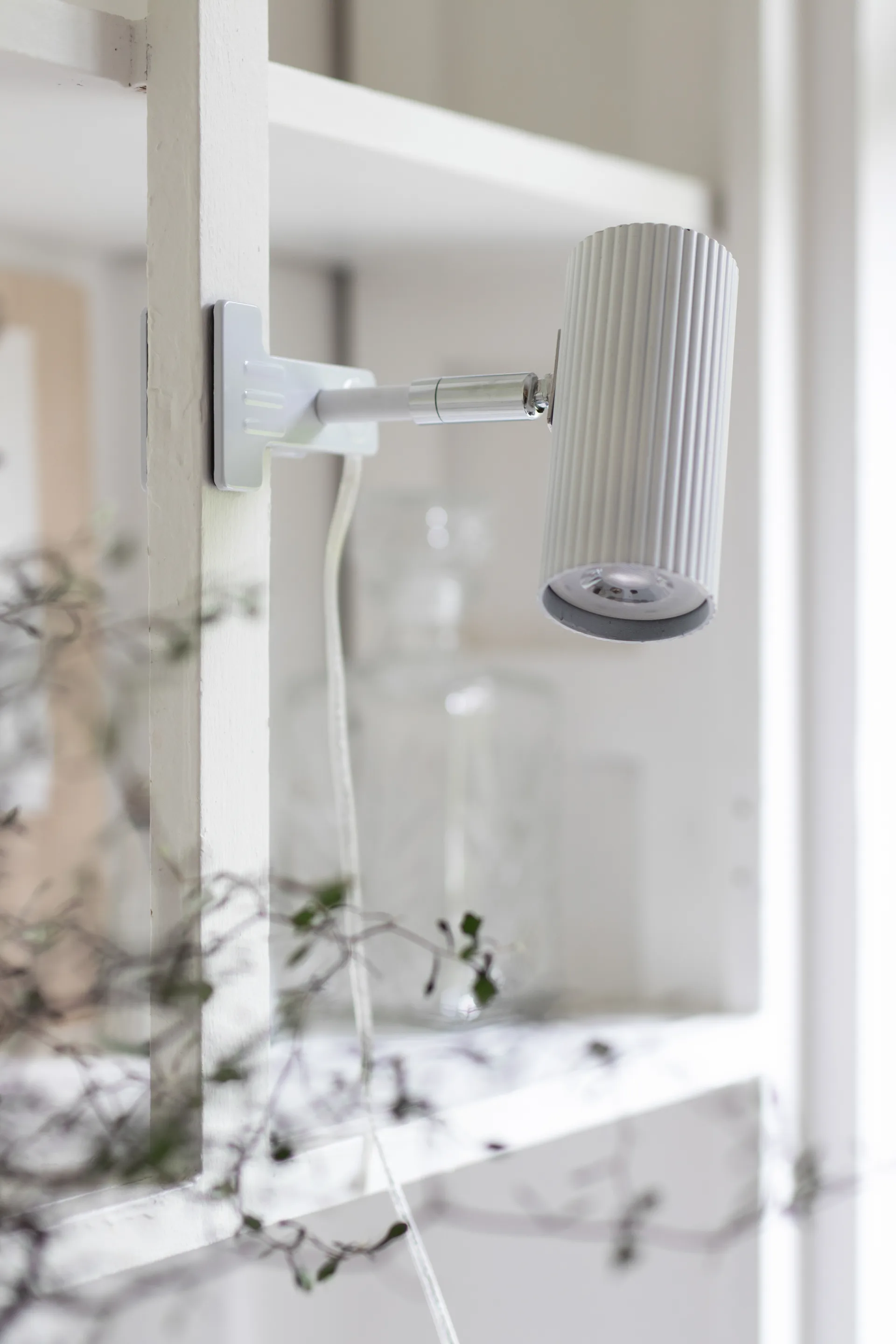 Lampada a morsetto Hubble , Bianco Globen Lighting