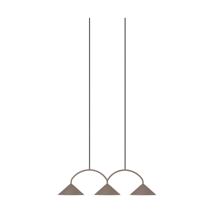 Lampada a sospensione Curve 3 - Mocha - Globen Lighting