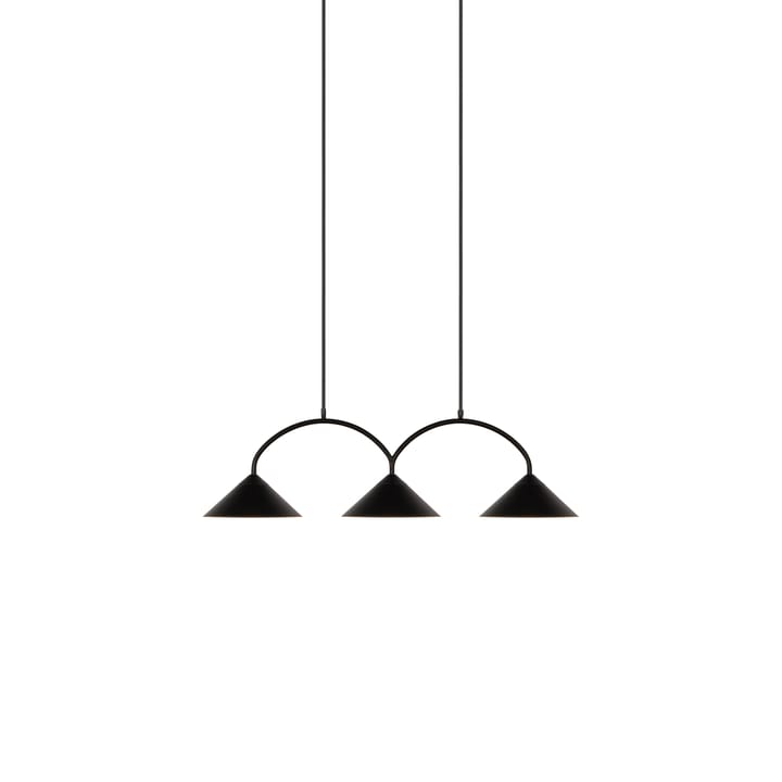 Lampada a sospensione Curve 3 - Nero - Globen Lighting