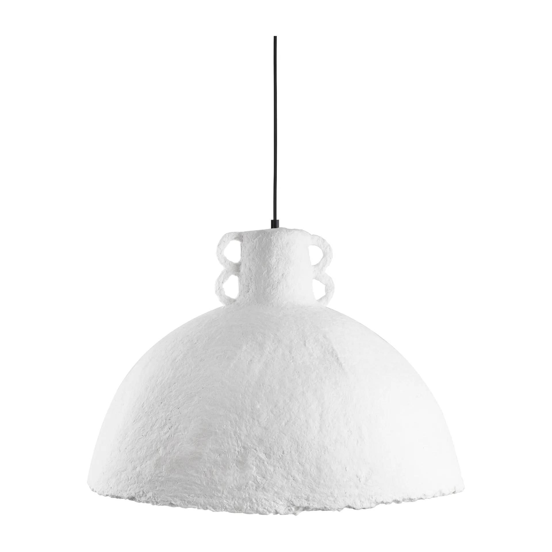 Lampada a sospensione Maché Ø 50 cm, Bianco Globen Lighting