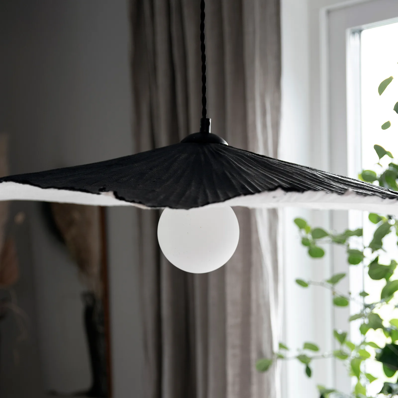 Lampada a sospensione Tropez 82 cm, Nero Globen Lighting