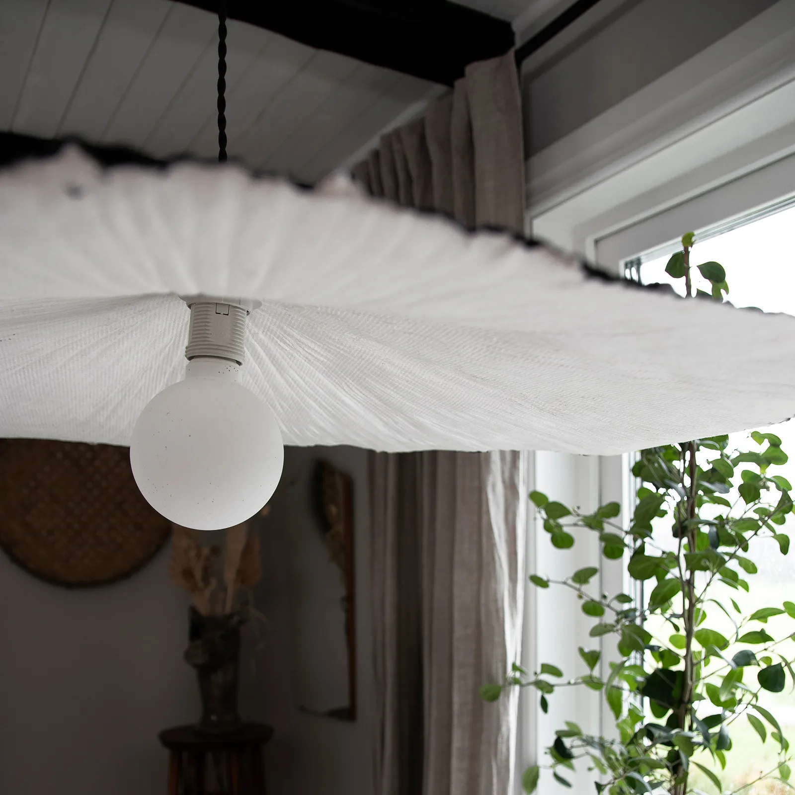 Lampada a sospensione Tropez 82 cm, Nero Globen Lighting