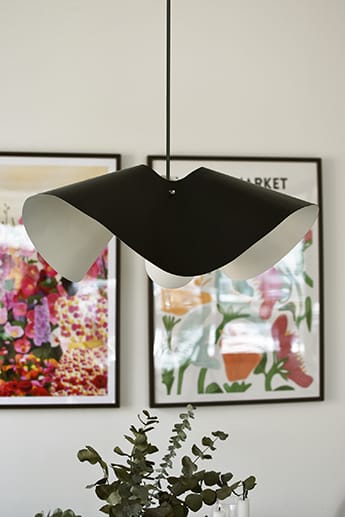 Lampada a sospensione Volang Ø 50 cm, Nero Globen Lighting