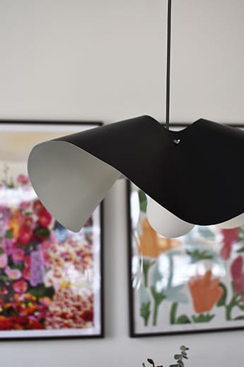 Lampada a sospensione Volang Ø 50 cm, Nero Globen Lighting