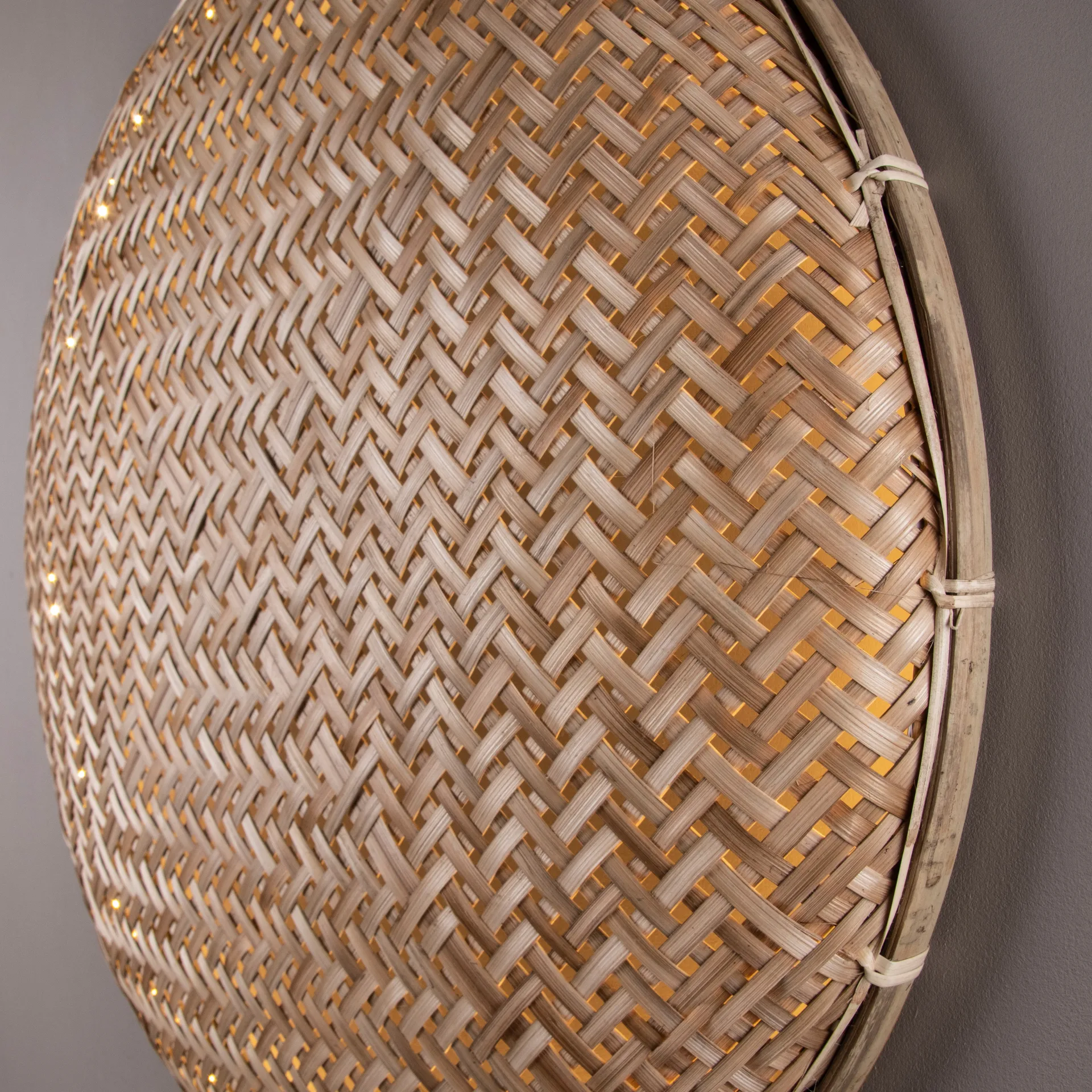 Lampada da parete Aruba Ø 50 cm, Naturale Globen Lighting