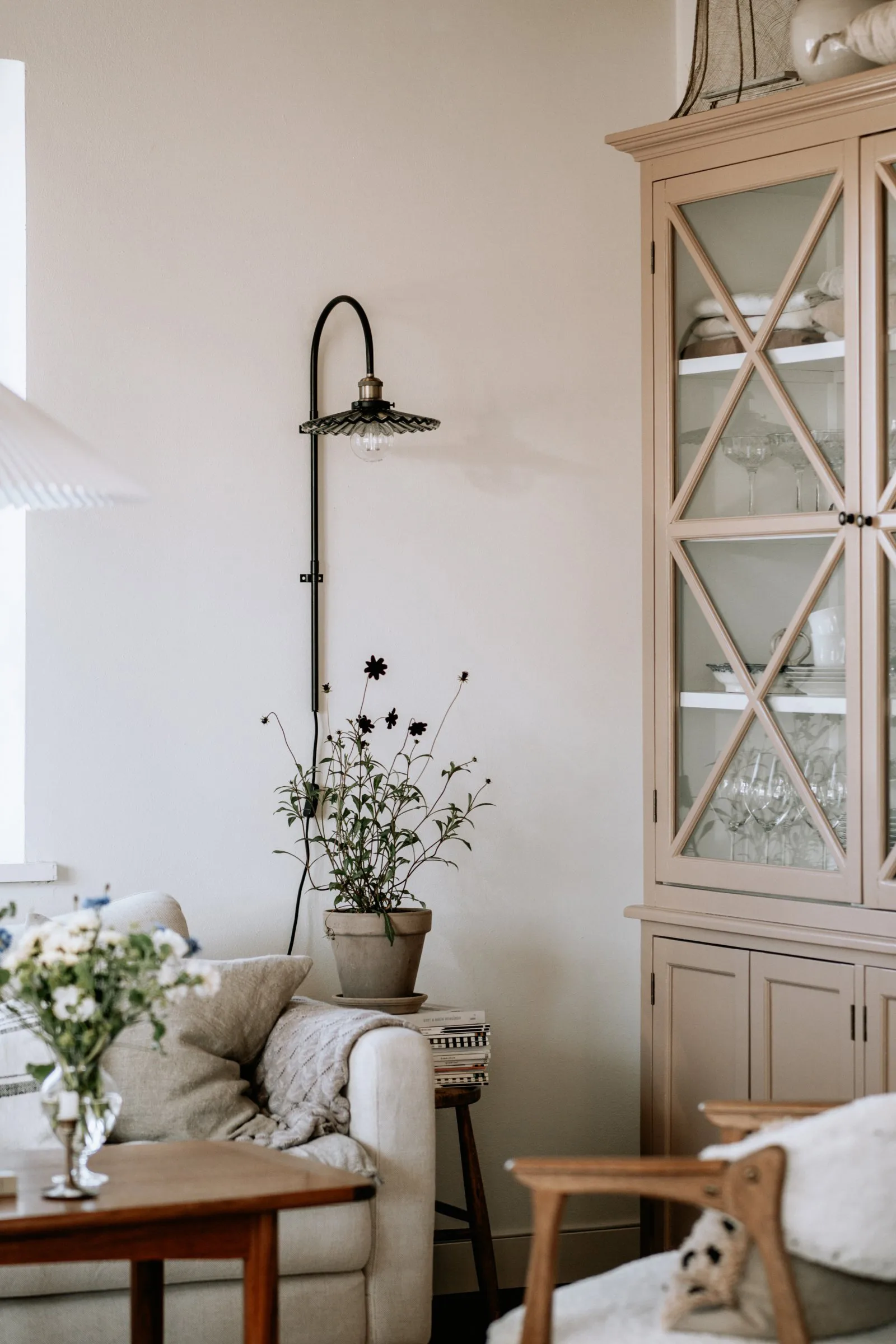 Lampada da parete Cobbler 75 cm, Fumé Globen Lighting