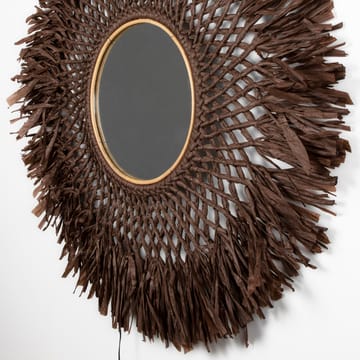 Lampada da parete con specchio Boho Ø 90 cm - marrone - Globen Lighting