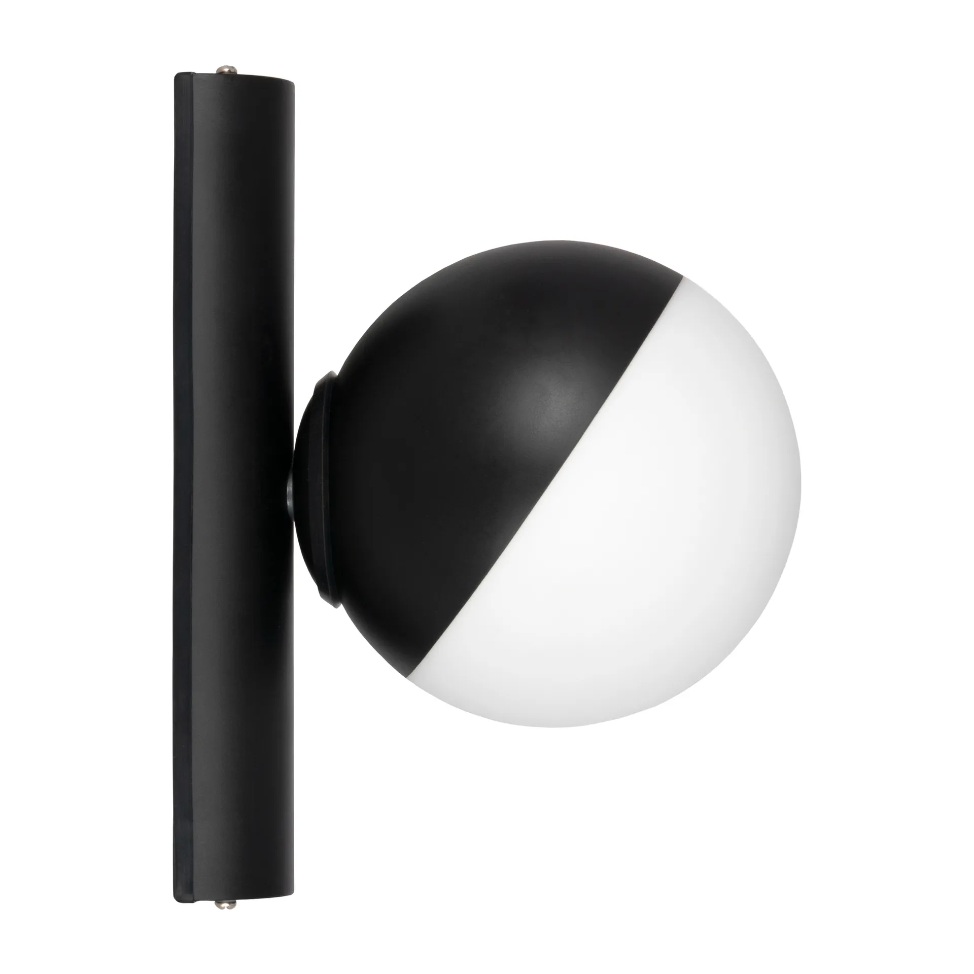Lampada da parete Contur Ø 15 cm, Nero-bianco Globen Lighting