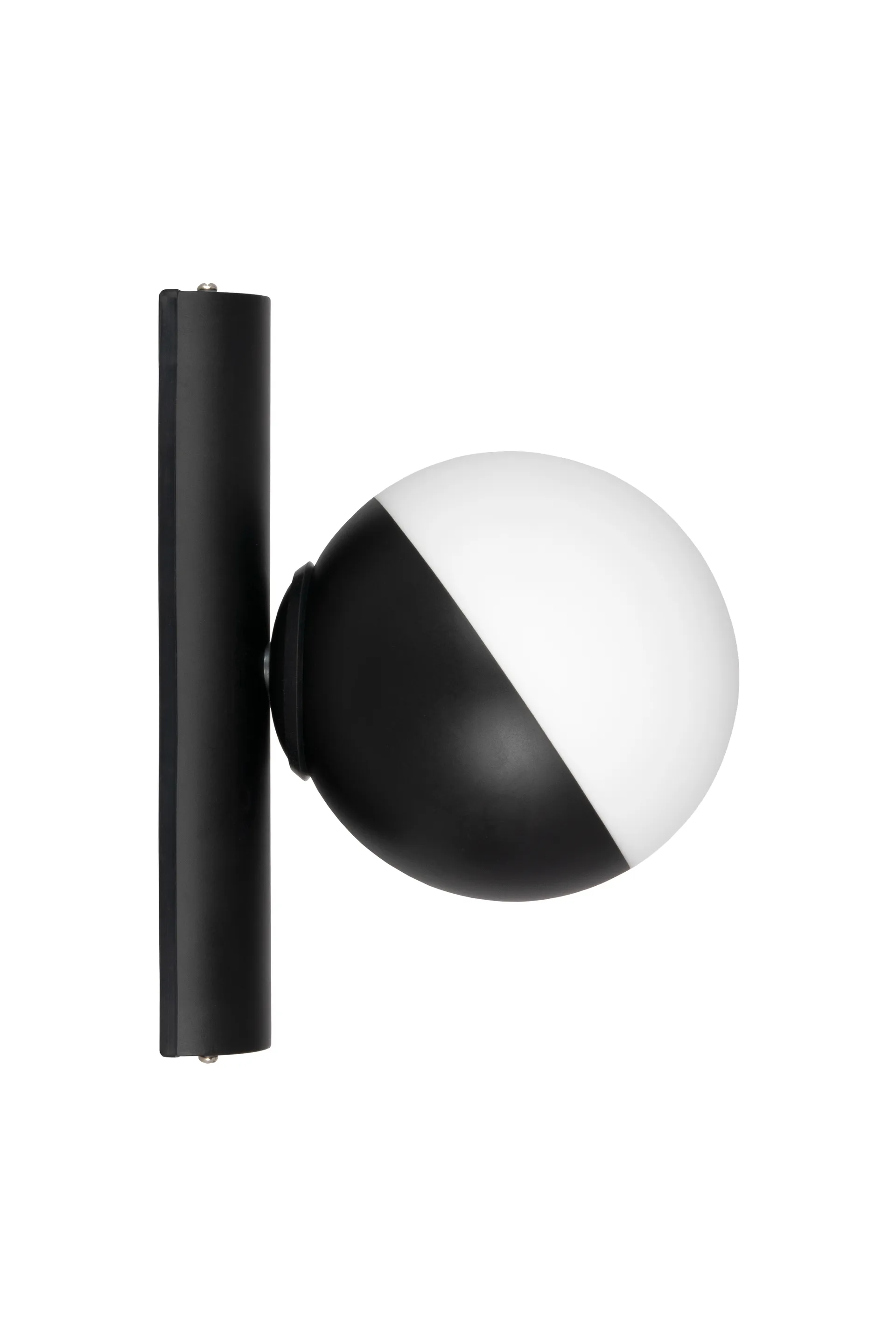 Lampada da parete Contur Ø 15 cm, Nero-bianco Globen Lighting