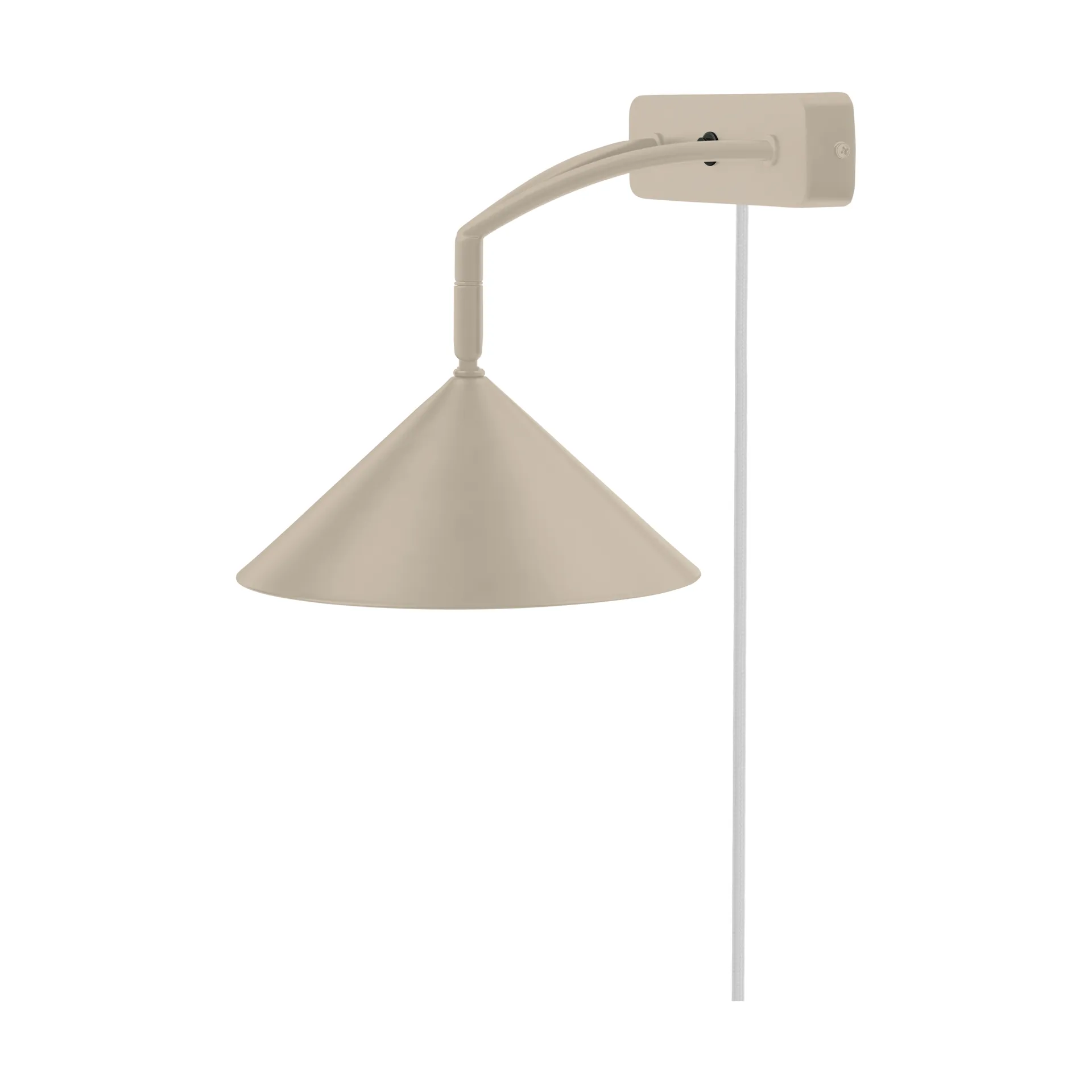Lampada da parete Curve, Beige Globen Lighting