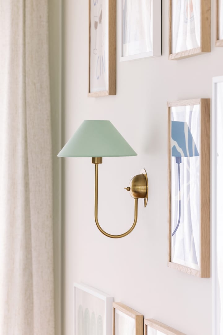 Lampada da parete Iris, Verde Globen Lighting