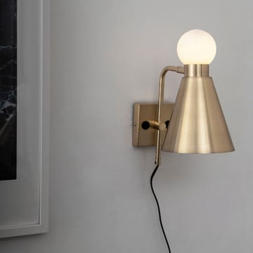 Lampada da parete Ludo - ottone spazzolato - Globen Lighting