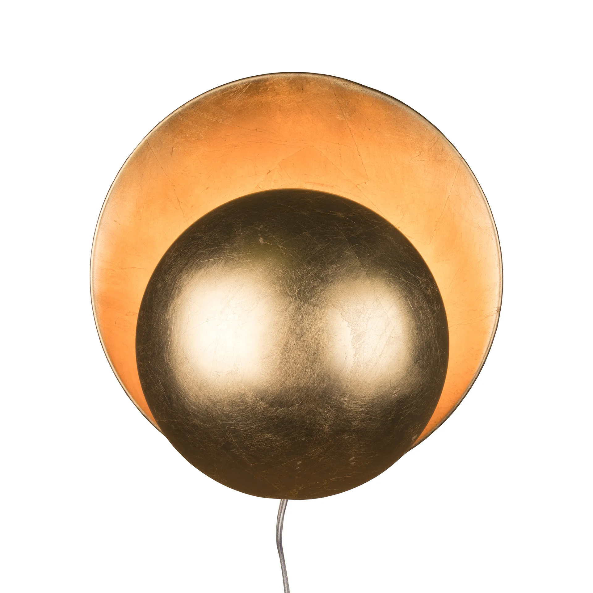 Lampada da parete Orbit, oro Globen Lighting