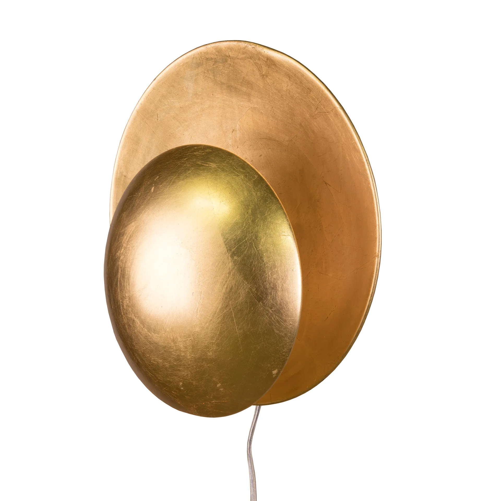 Lampada da parete Orbit, oro Globen Lighting