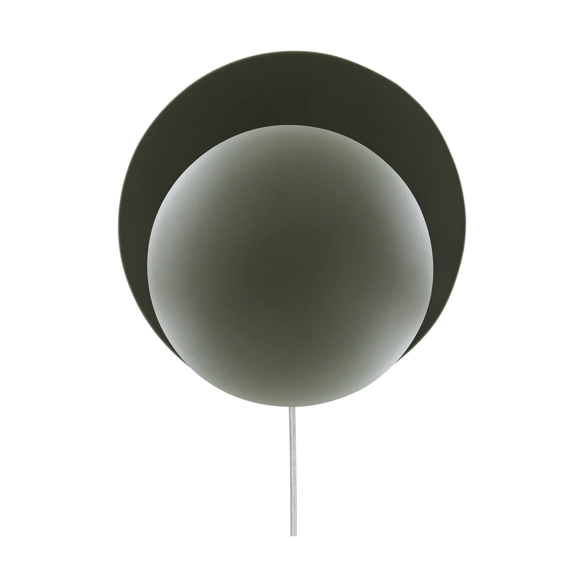 Lampada da parete Orbit, Verde muschio Globen Lighting