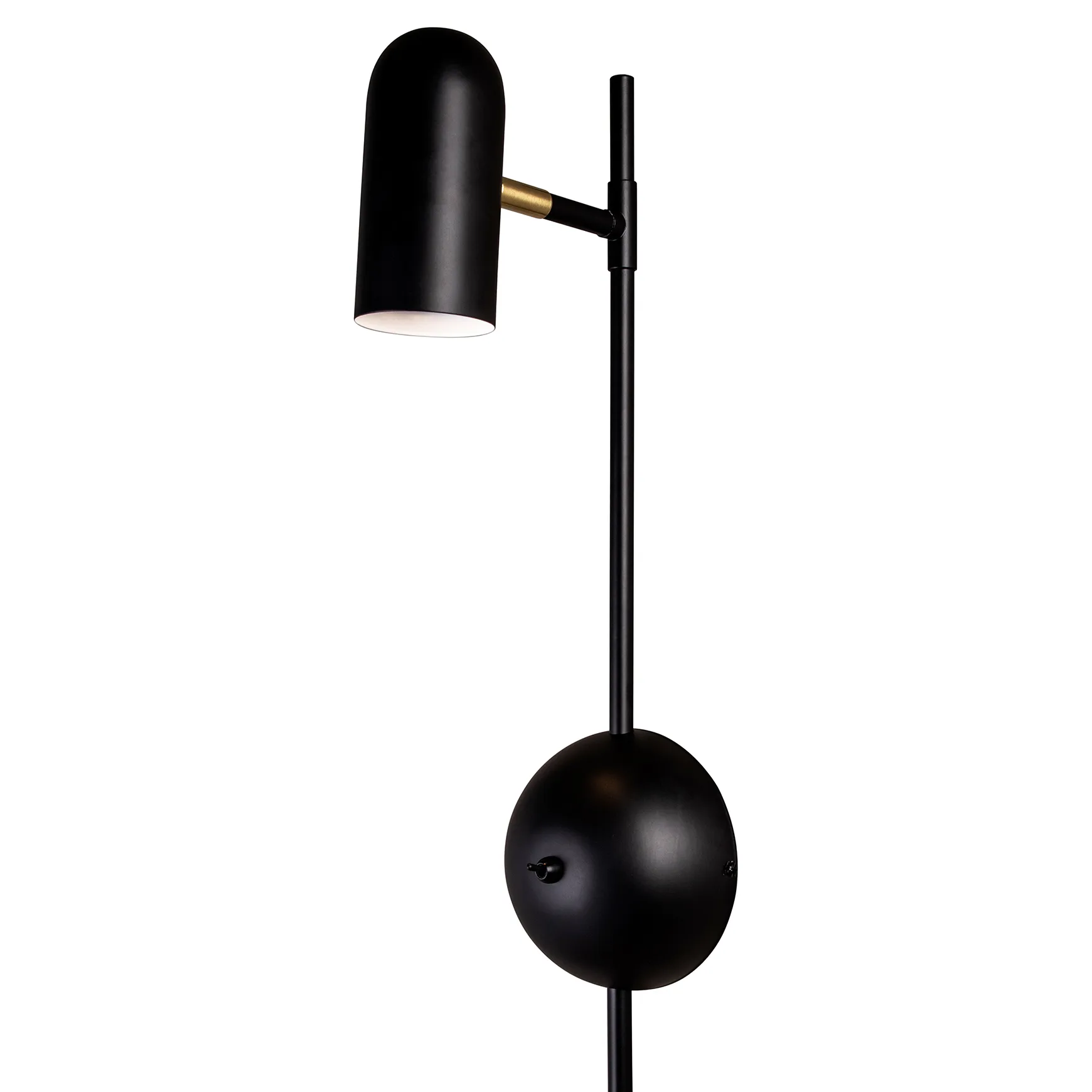 Lampada da parete Swan , Nero Globen Lighting