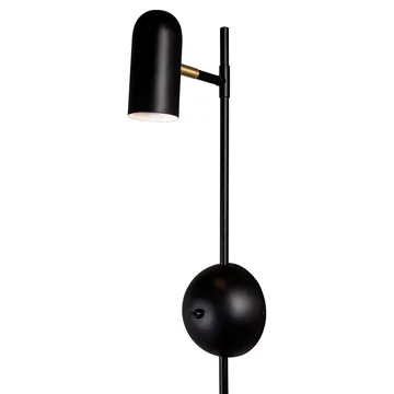 Lampada da parete Swan  - Nero - Globen Lighting