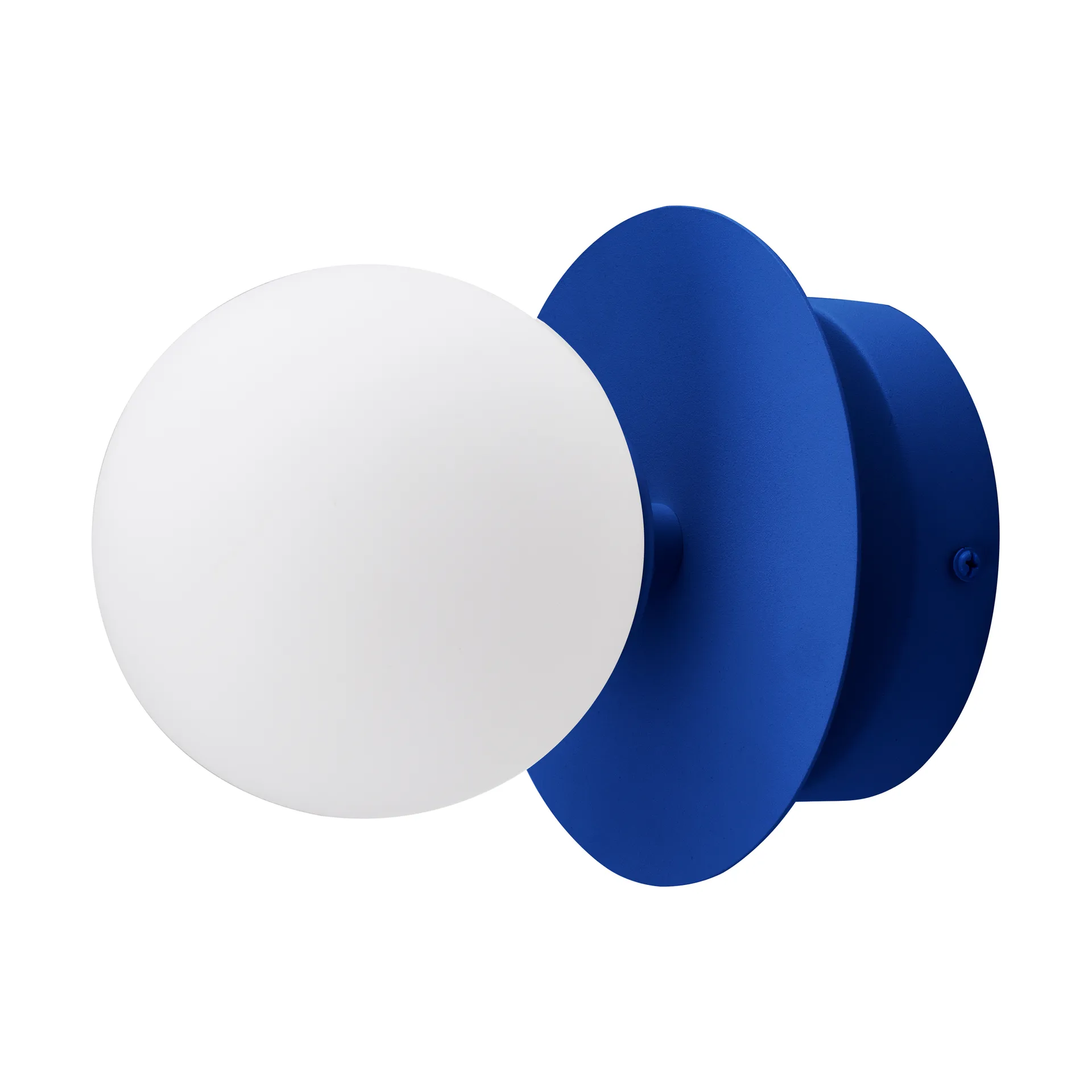 Lampada da parete/soffitto Art Deco IP44, Blu-Bianco Globen Lighting
