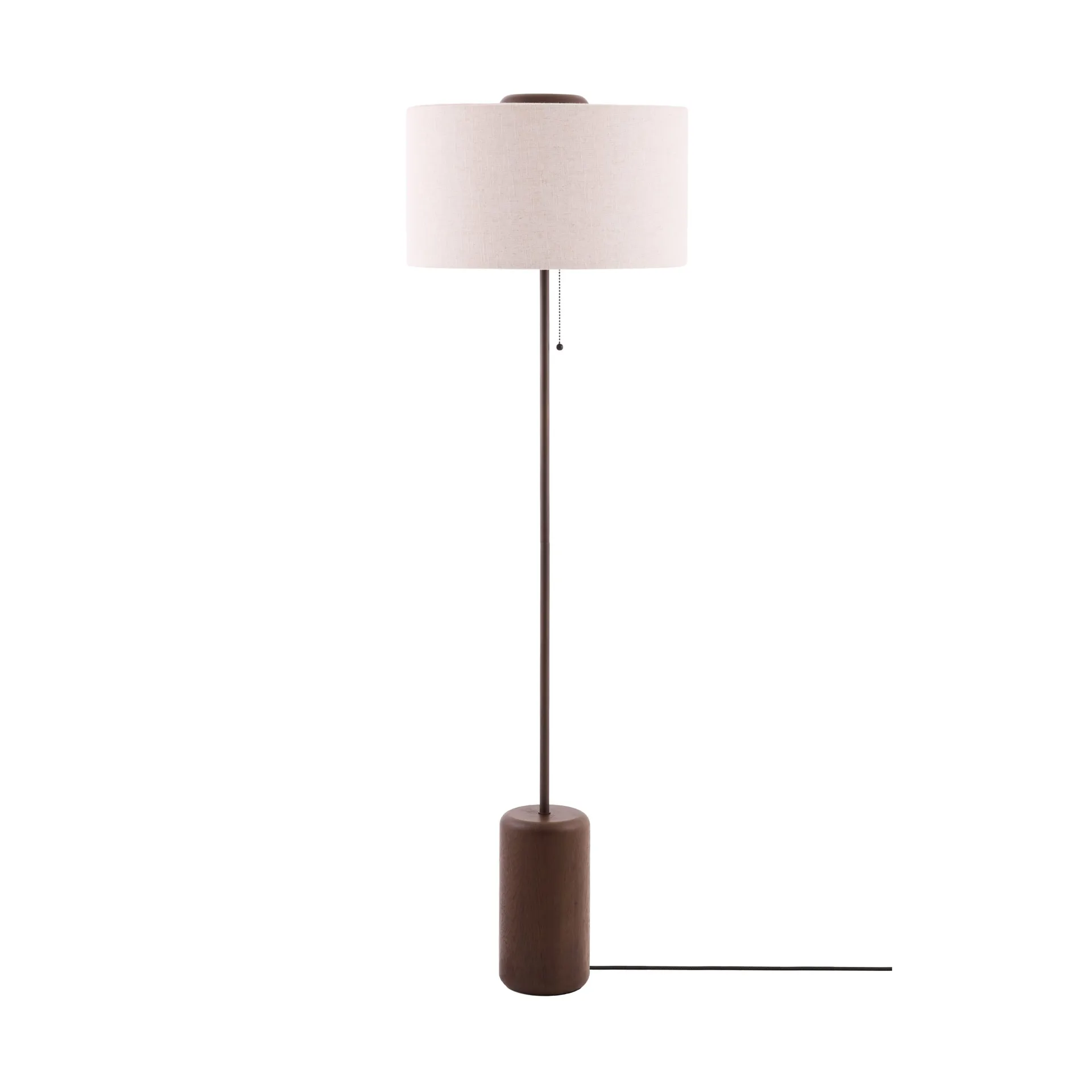 Lampada da pavimento Bosco, Rovere mordenzato marrone Globen Lighting