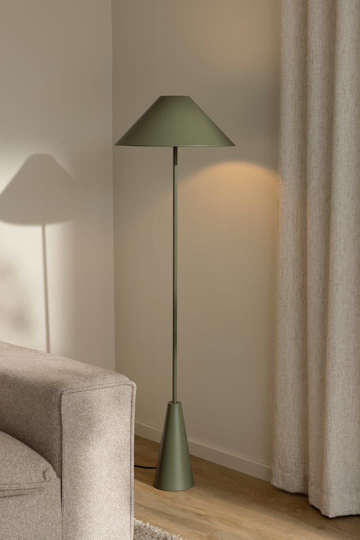 Lampada da pavimento Cannes 140 cm, Verde muschio Globen Lighting