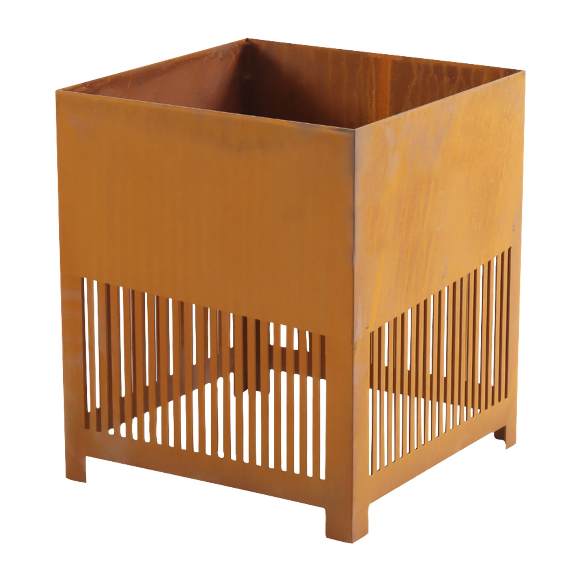 Lampada da pavimento/Vaso da fiori Falsterbo, 40 cm, Corten grezzo Globen Lighting