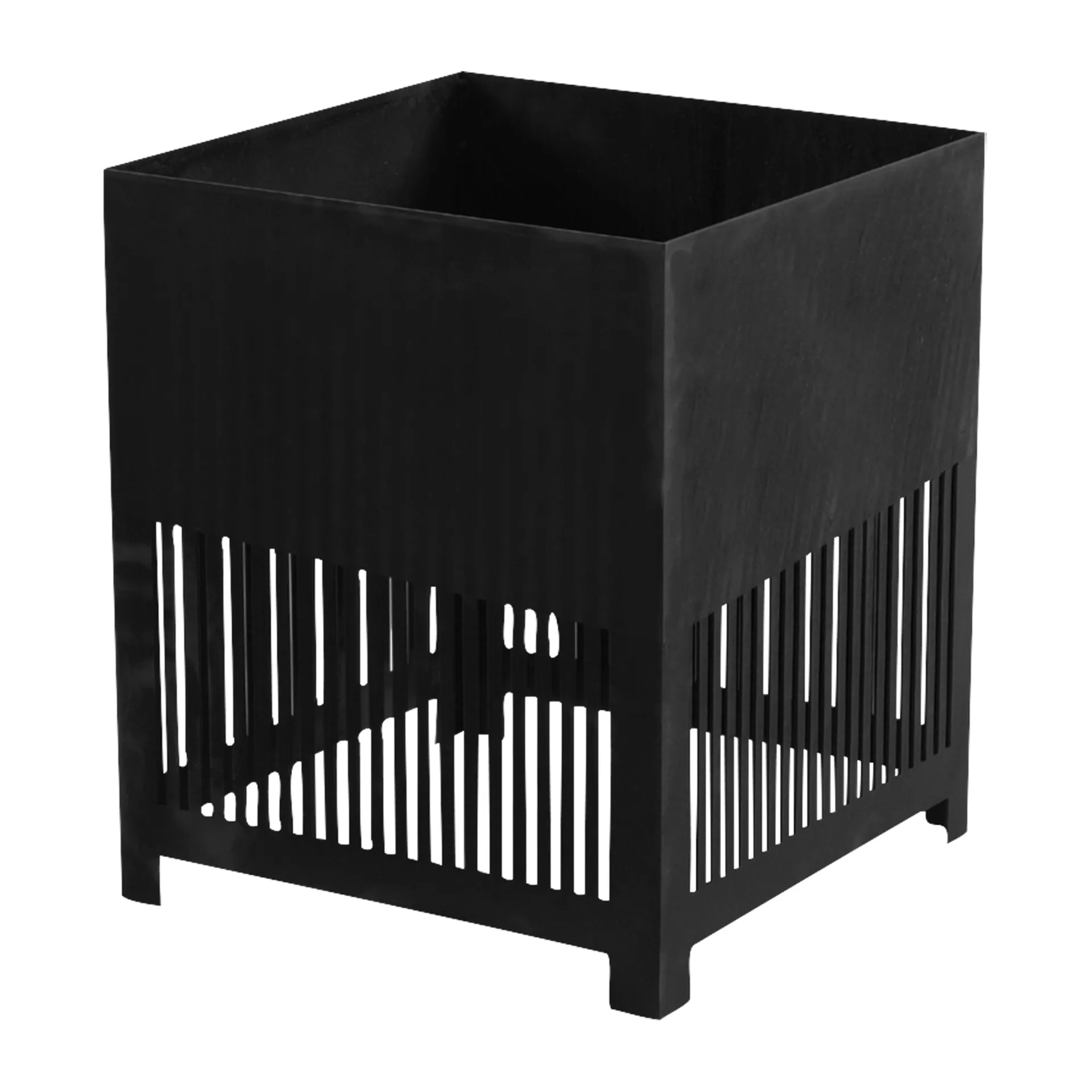 Lampada da pavimento/Vaso da fiori Falsterbo, 40 cm, Corten nero Globen Lighting